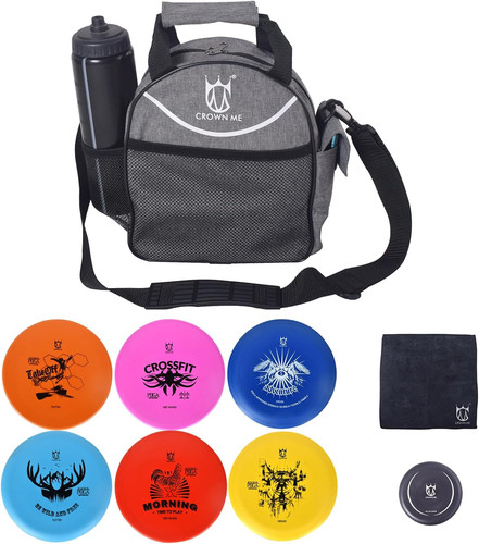 Disc golf set with - with, and